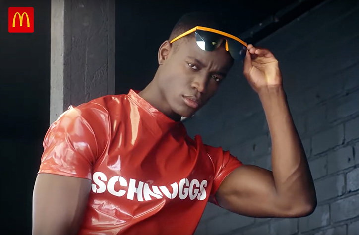 McDonald's spoofs a fake clothing brand for the launch of its Spicy Chicken McNuggets