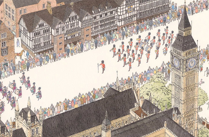 Anno Mitsumasa’s first UK show charts the Japanese illustrator’s cultural adventures