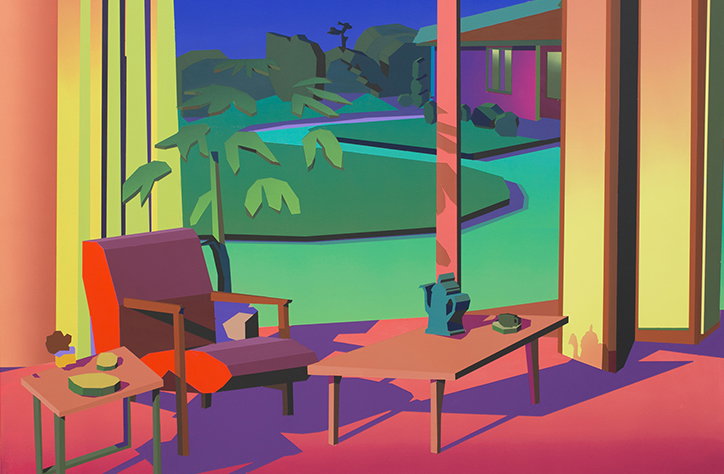 Detailed, bold and blurry, Jonathan Chapline paints the scenes from our past