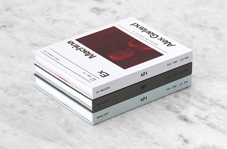 Moonlight, Ex Machina and The Witch go to print in three books designed by Actual Source