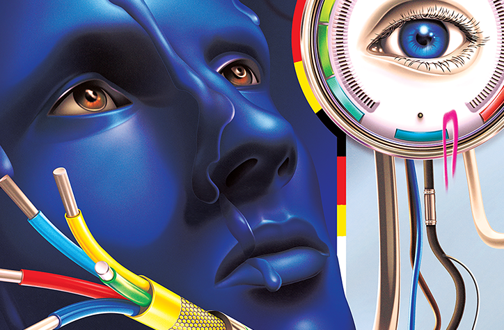 Keith Rankin explores the archetypal man vs machine story using Adobe Stock images