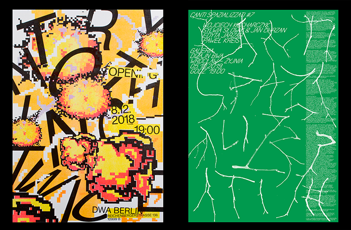 Graphic designer Karolina Pietrzyk works exclusively through collaborations