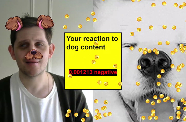 Noah Levenson’s interactive film shows the broken promises of facial emotional recognition AI