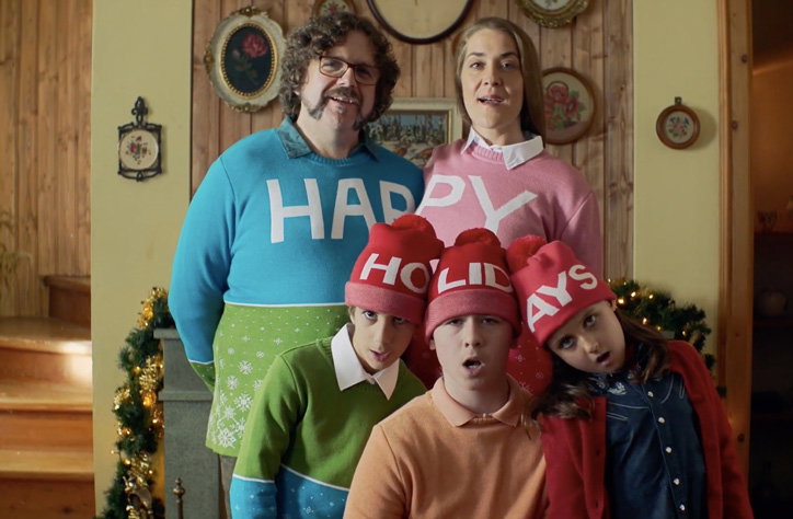 Michel Gondry’s Christmas ad for HP says printing can bring the family together