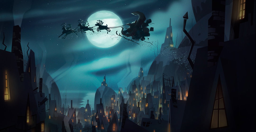 sergio_pablos_klaus_netflix_animation_itsnicethatKlaus_Concept_Art_KLA_en2d_FLYN01_explorations_2_FlyingReindeerShotAv01.v001.jpg