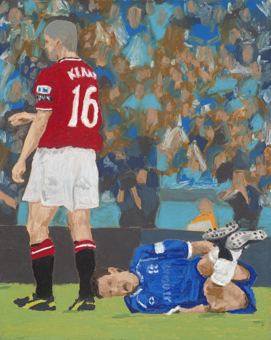 Meet Seán Harte, the artist who’s painted every Roy Keane red card