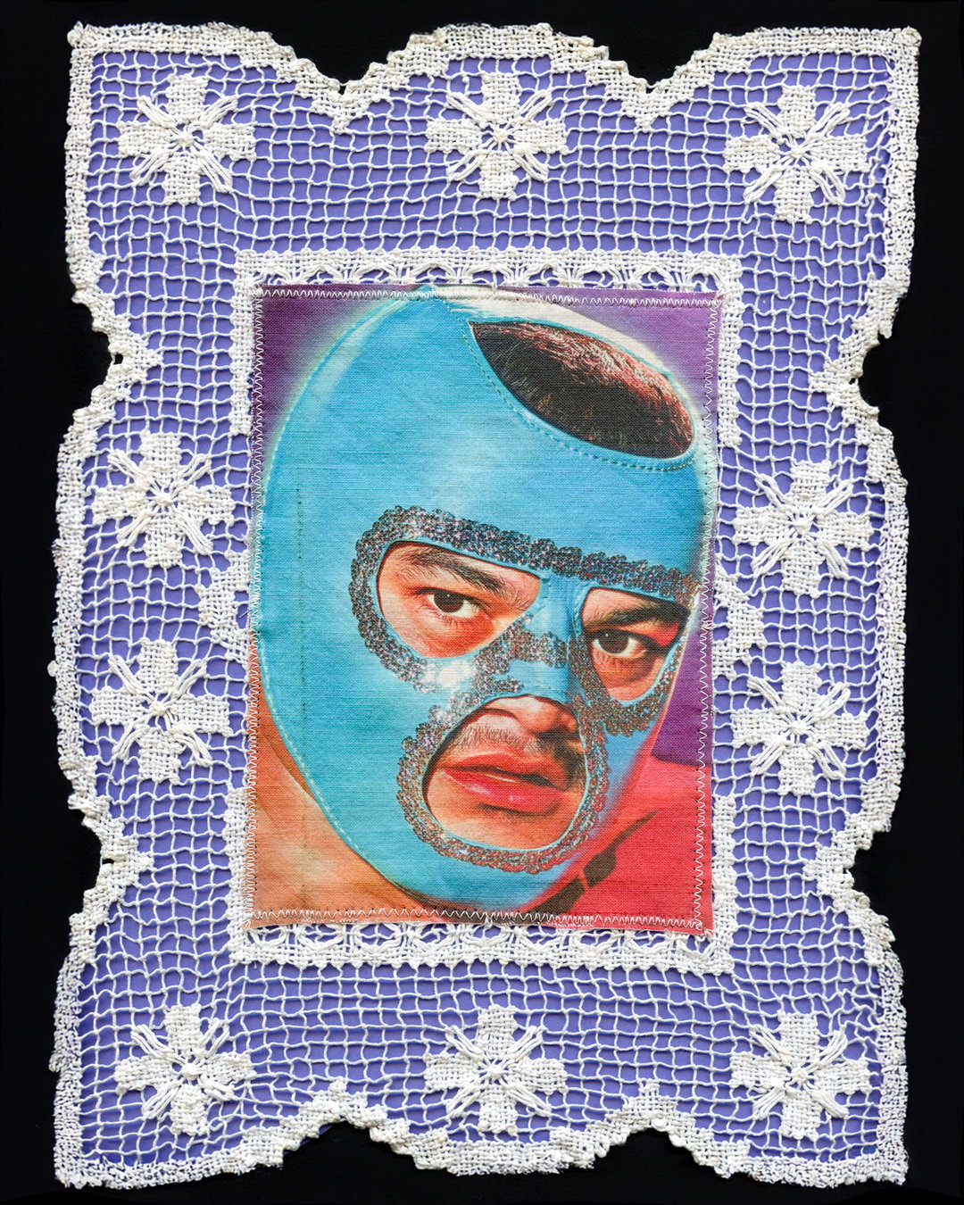 Framing isn’t an afterthought in Manuel Grazia’s mixed media works – it’s front and centre