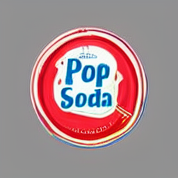 A logo for POP SODA, a pencil sketch [GLID-3 XL] 1123600889-2.png