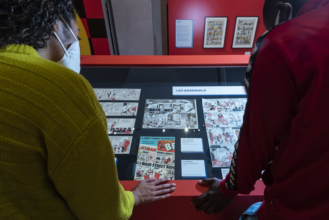 A selection of comic strips on display as part of Beano The Art of Breaking the Rules at Somerset House, London (c) Stephen Chung for Somerset House (1).JPG