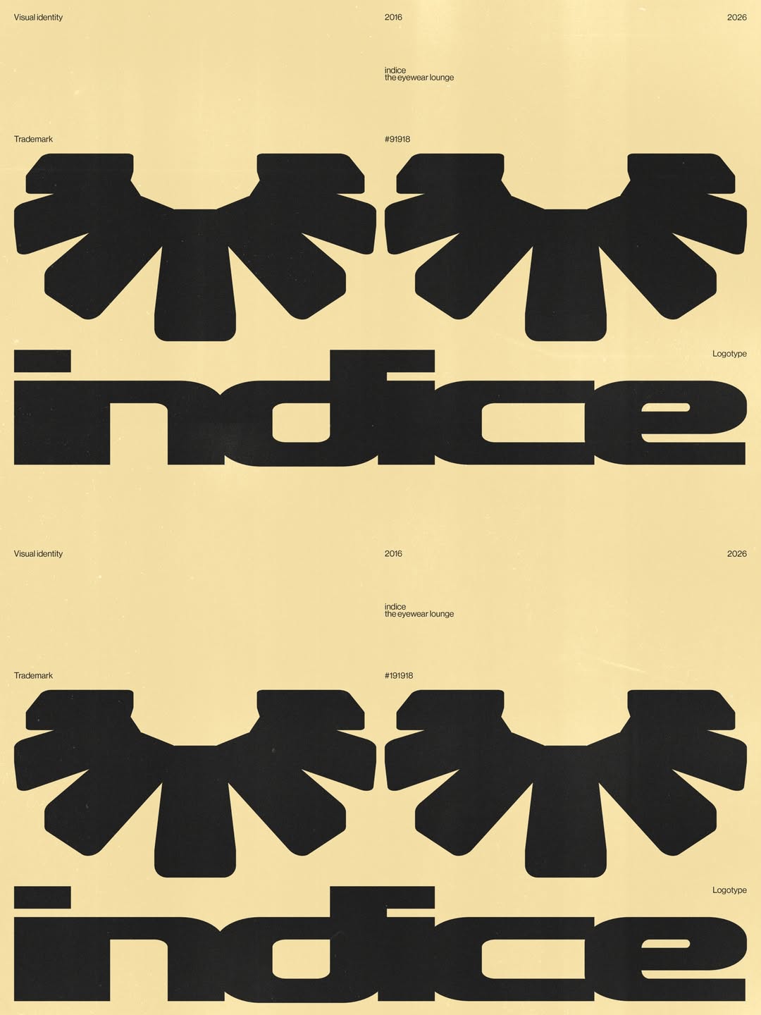 Adoratorio Studio takes a new lens on eyewear with a soft but technical rebrand for Indice