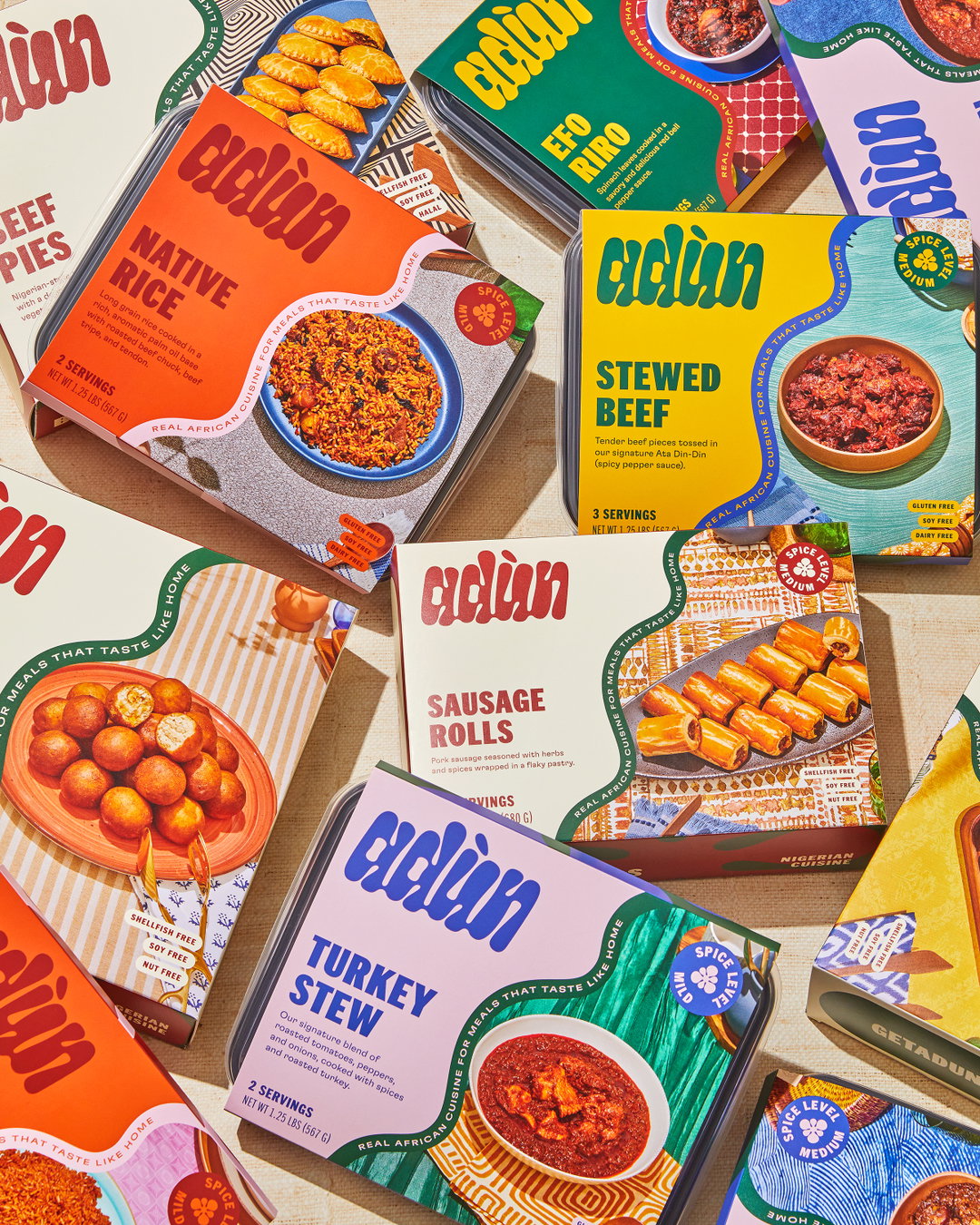Adùn, 2022, Packaging Flatlay.jpg