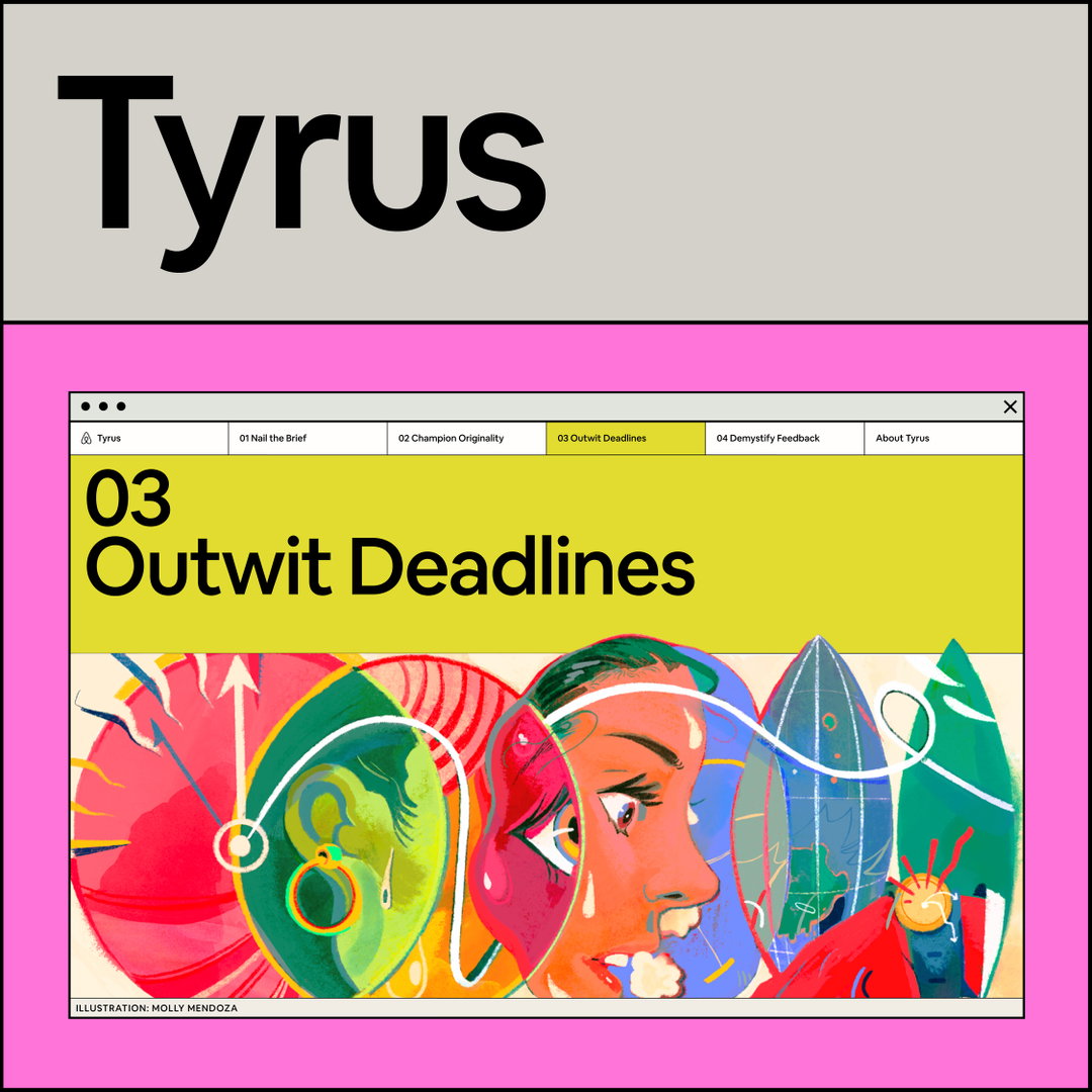 Airbnb Tyrus_Outwit Deadlines-illustrator Molly Mendoza_illustration_itsnicethat.jpg