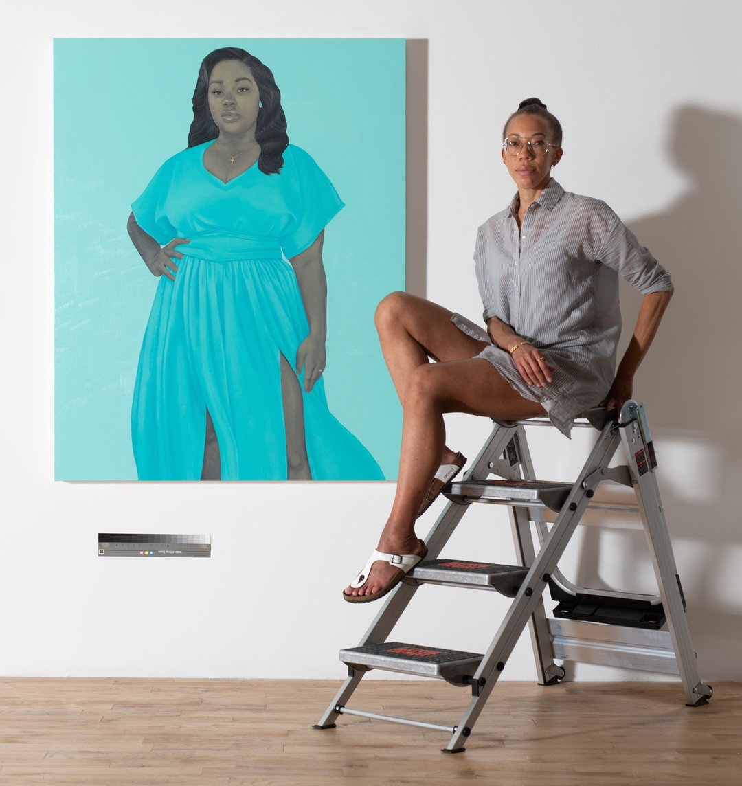 Amy Sherald Breonna Taylor (2020). Photo by Joseph Hyde courtesy of Hauser & Wirth_art_itsnicethat