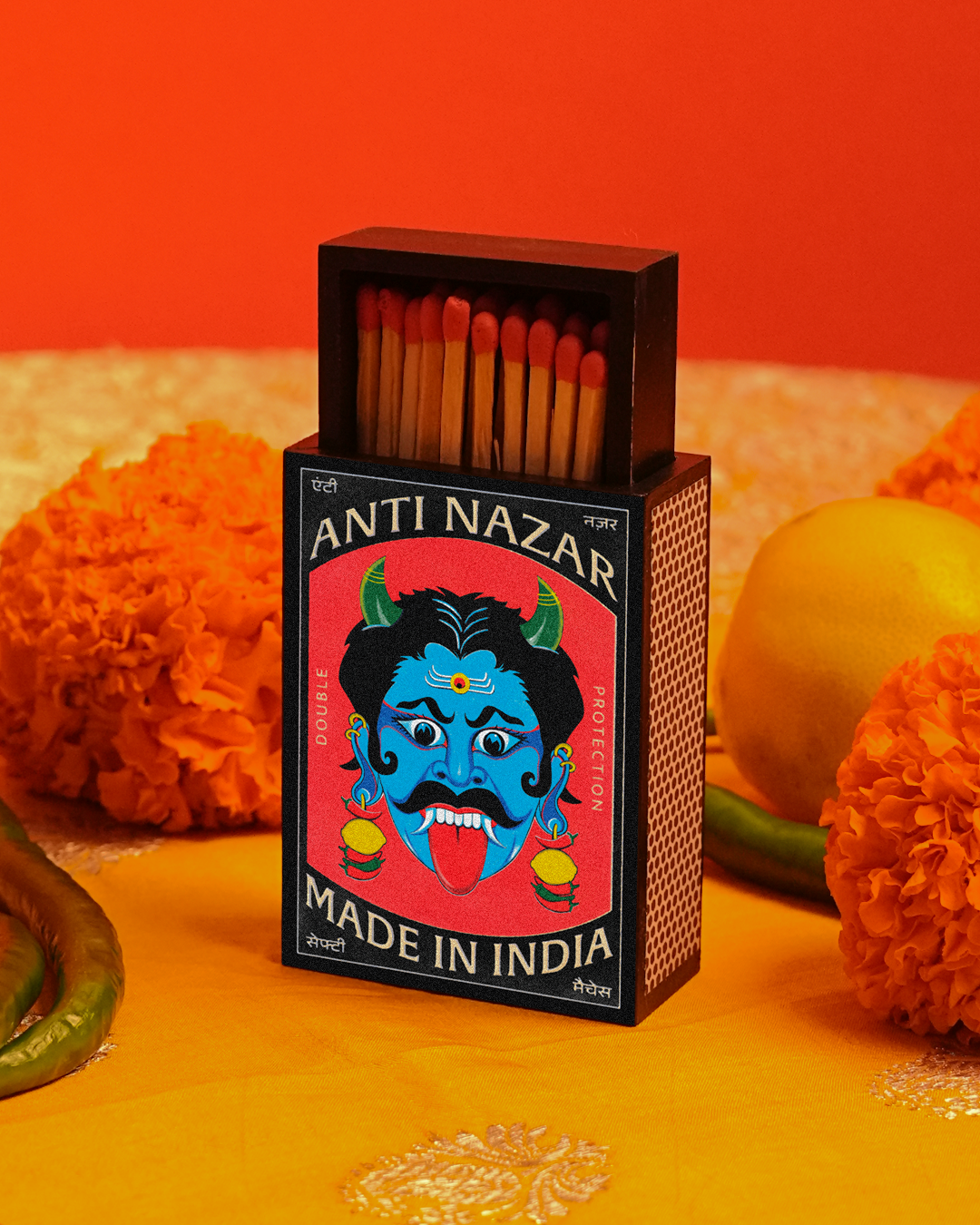Maachis Anti Nazar matchbox design_the view from mumbai_itsnicethat