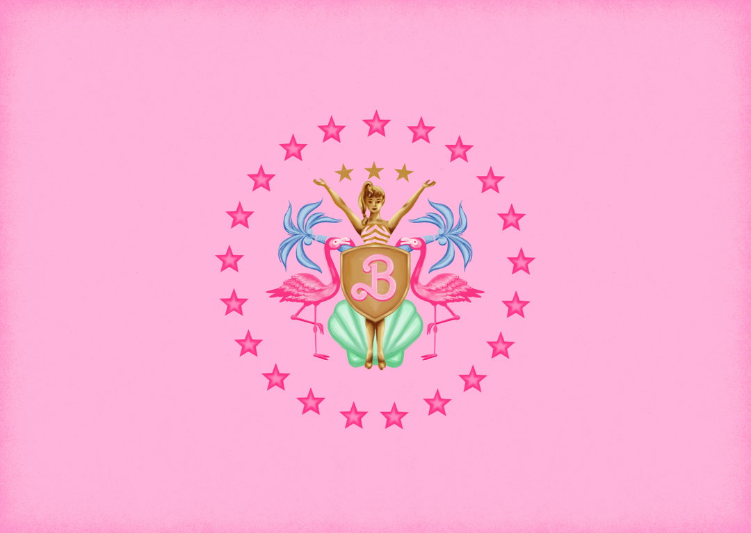 BARBIE LAND CONGRESS FLAG.JPG