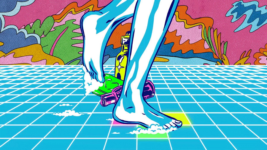 BBC 6 Music Step Out of the Ordinary Shower.gif