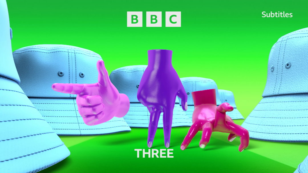 BBC Three Idents Bucket Hats.jpg
