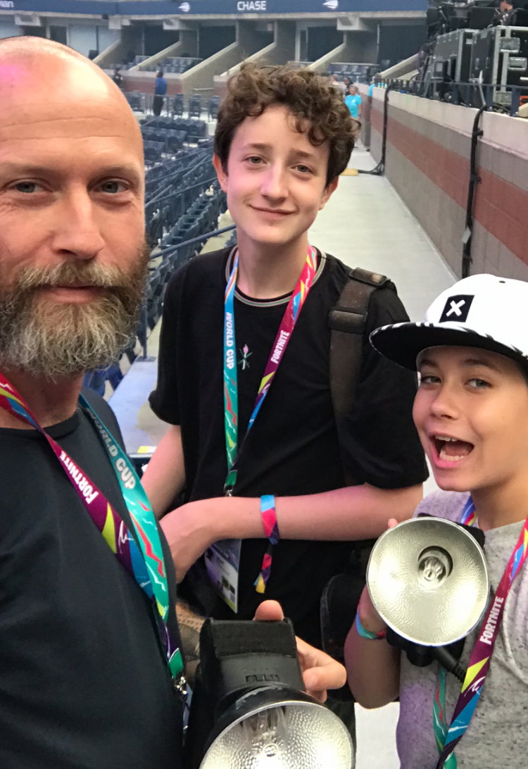 Brian Finke and sons_Fortnite World Cup_on set_photography_itsnicethat_01.jpg