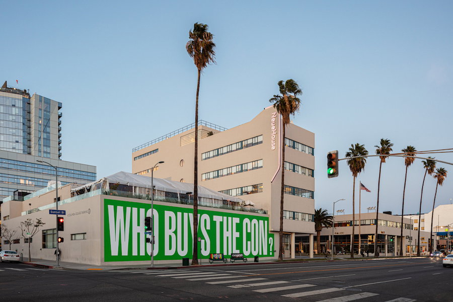 Barbar Kruger_ Untitled (Questions) at NeueHouse, Los Angeles. Photo Fredrik Nilsen_art_itsnicethat.jpg