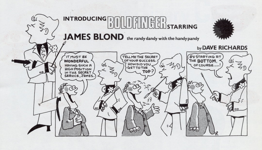 Dave Richards: Boldfinger (1969), Jeremy, No 1, Vol 1 (1969) © Dave Richards