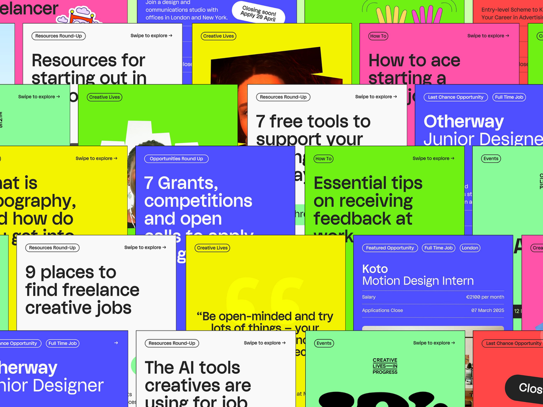 Here for the next generation of talent: Creative Lives in Progress relaunches its platform