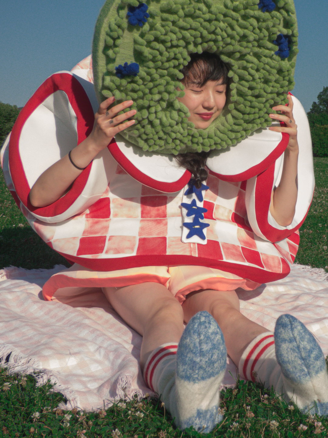 The garment-sculptures of Caterina DeRousse are delightfully camp and excessive