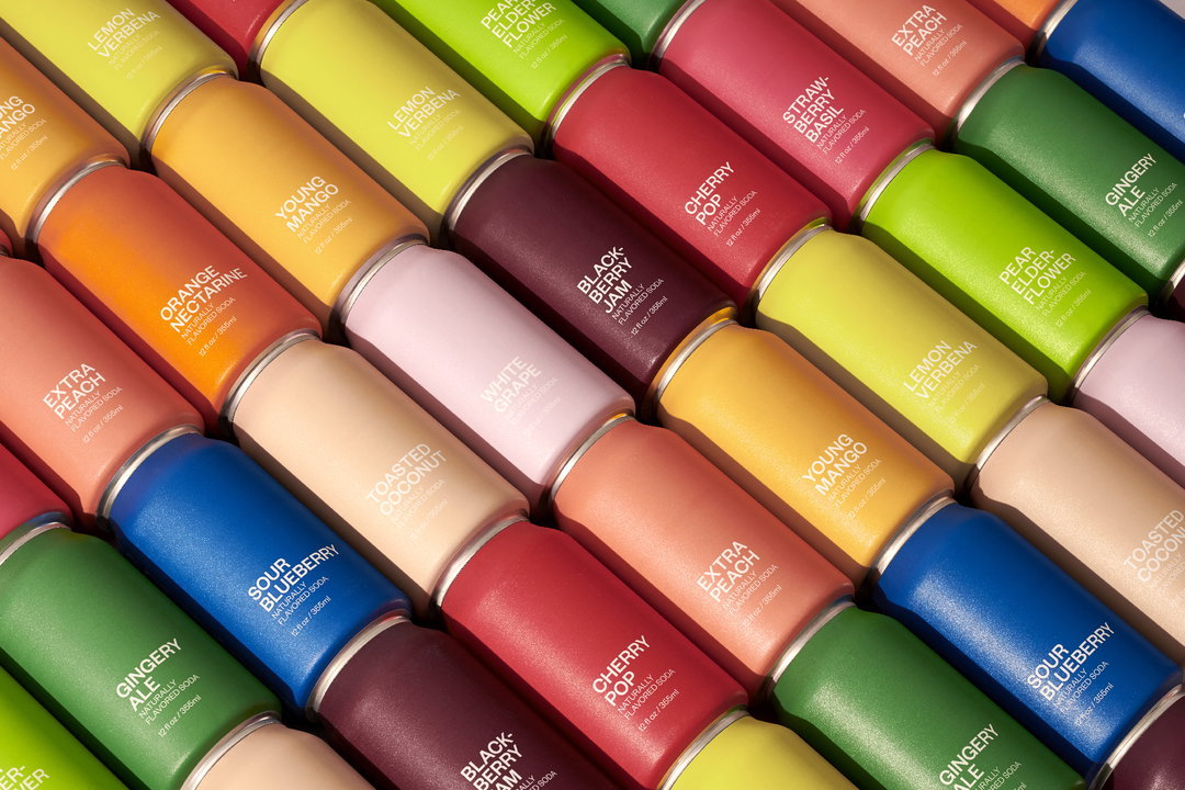 Minimalist design has the maximum effect in United Sodas of America’s branding