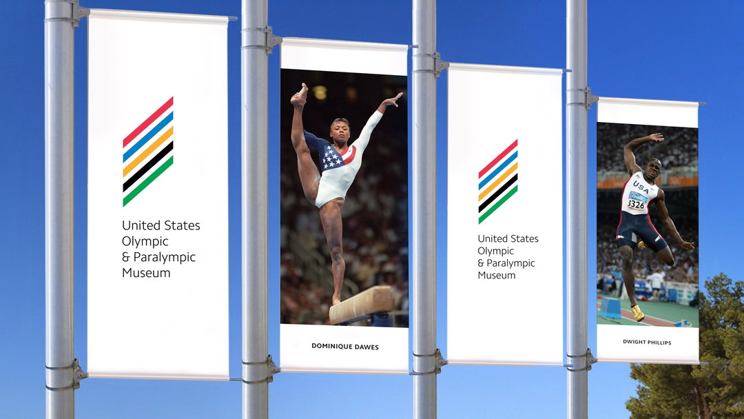 Chermayeff Geismar Haviv US Olympic and Paralympic Museum logo graphic design itsnicethat_banners.jpeg