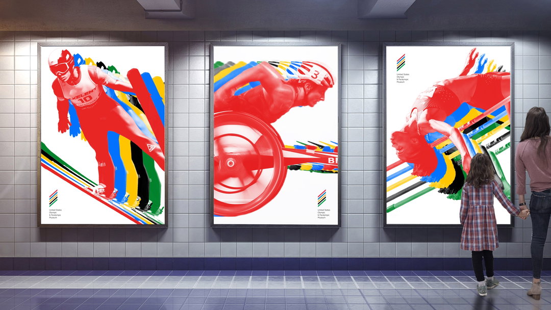 Chermayeff Geismar Haviv US Olympic and Paralympic Museum logo graphic design itsnicethat_poster.jpeg