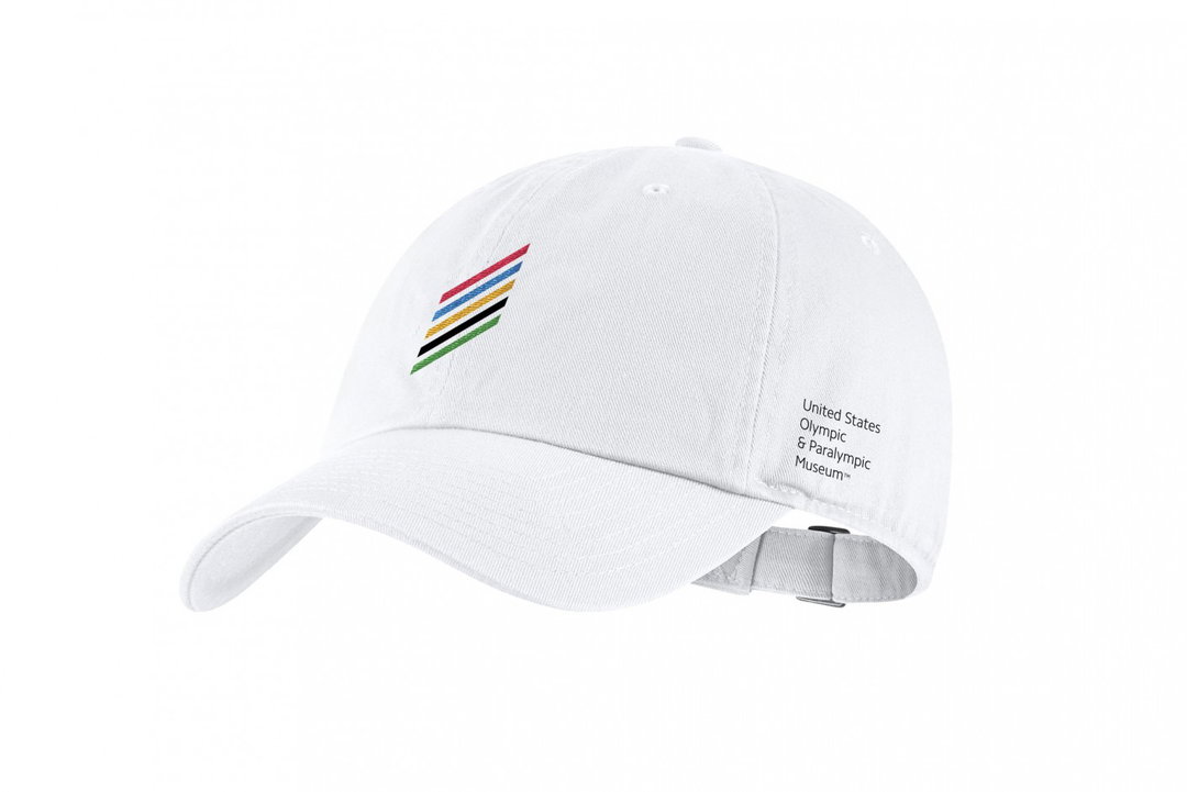 Chermayeff Geismar Haviv US Olympic and Paralympic Museum logo graphic design itsnicethat_hat.jpg