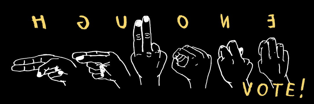 Christine Sun Kim_enough of trump art itsnicethat.jpg