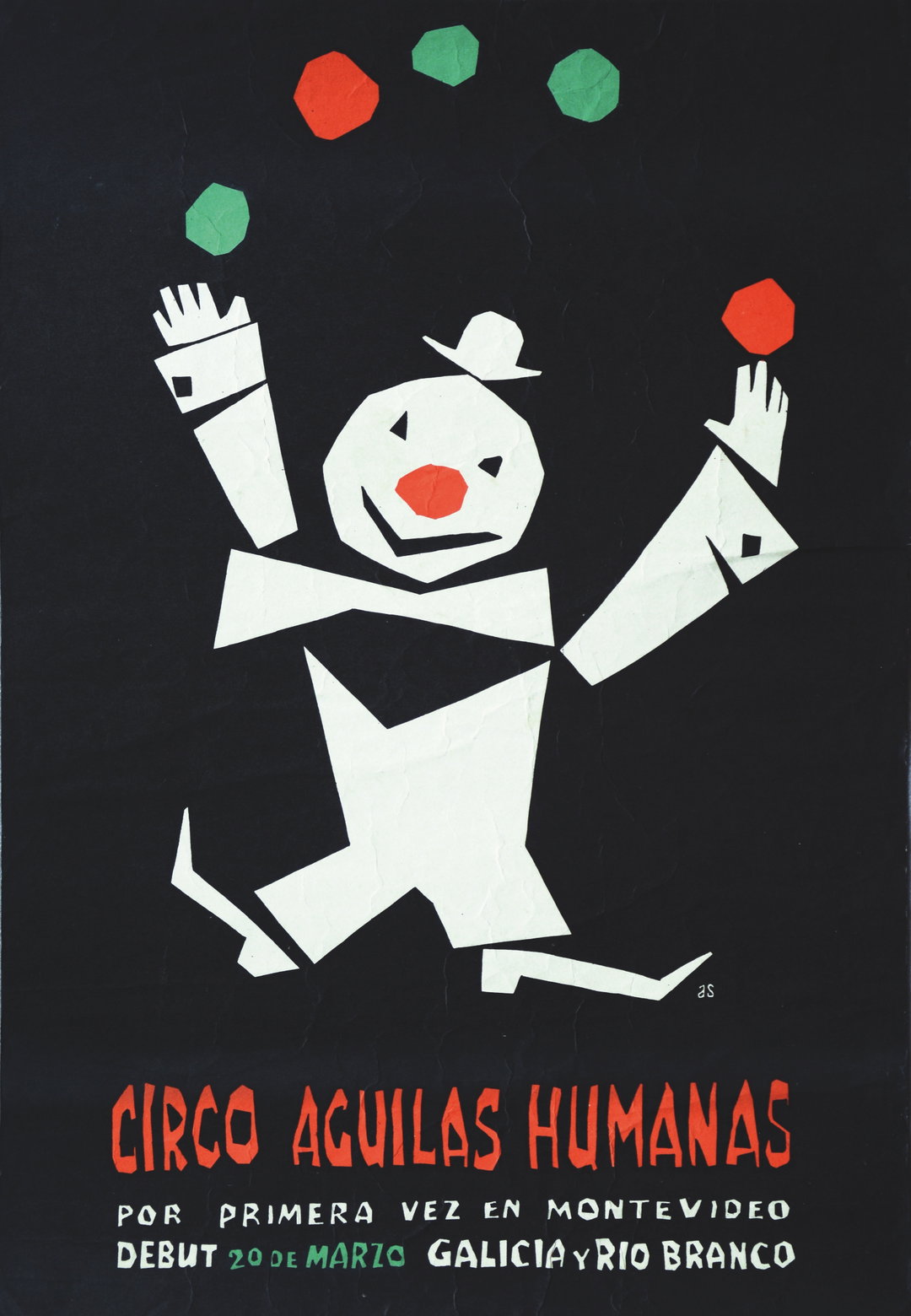 Circo Aguilas Humanas · Circus · Imprenta AS · Circa 1960.jpeg