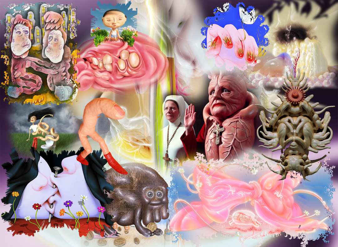 Ewww, I love it. When did illustration get so gross?