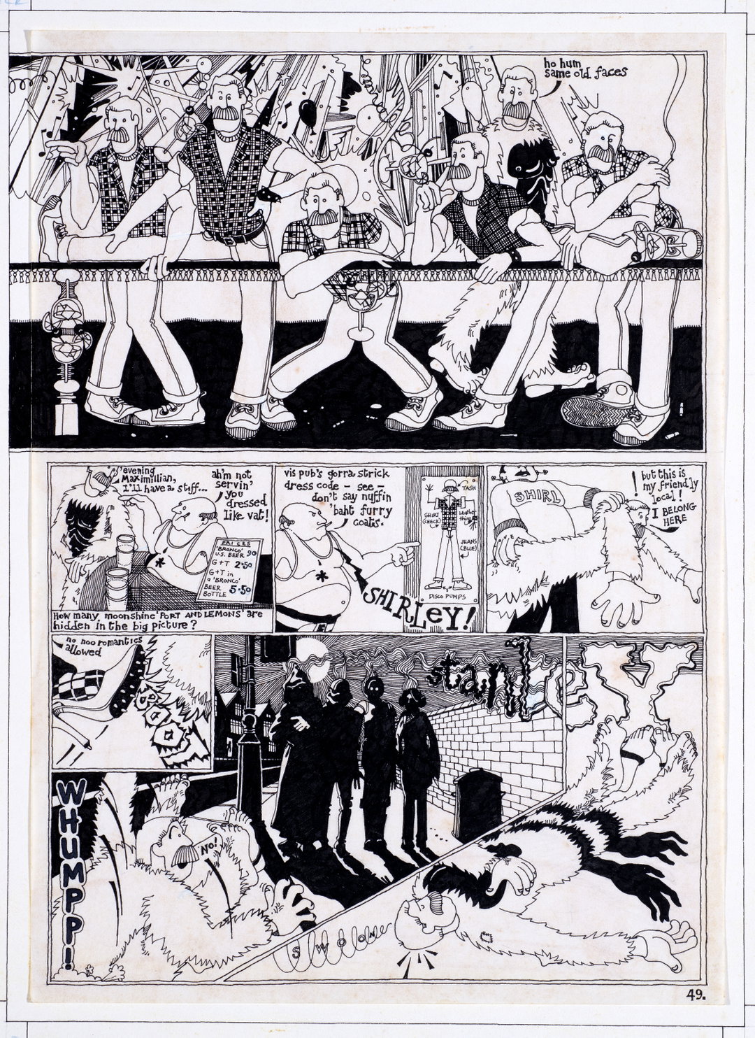 David Shenton: Page 49 from Stanley and the Mask of Mystery © David Shenton