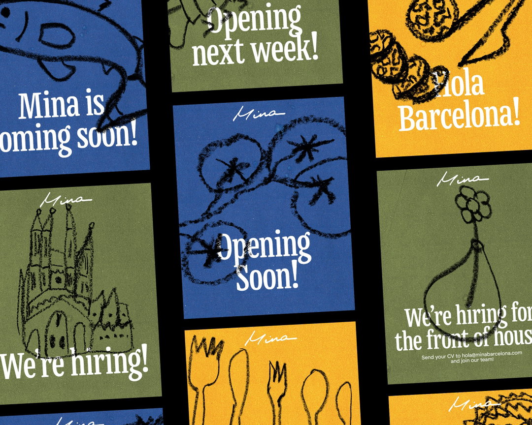 Davy Denduyver Mina branding