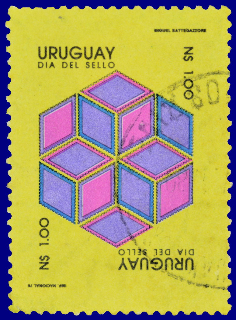 Día del Sello Uruguayo · Day of the Uruguayan stamp · N�1 · Miguel Ángel Battegazzore · 1979.jpg