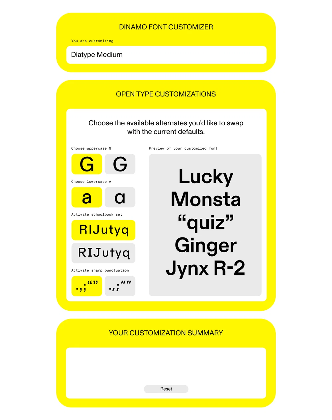 Dinamo Font Customizer Step Animation.gif
