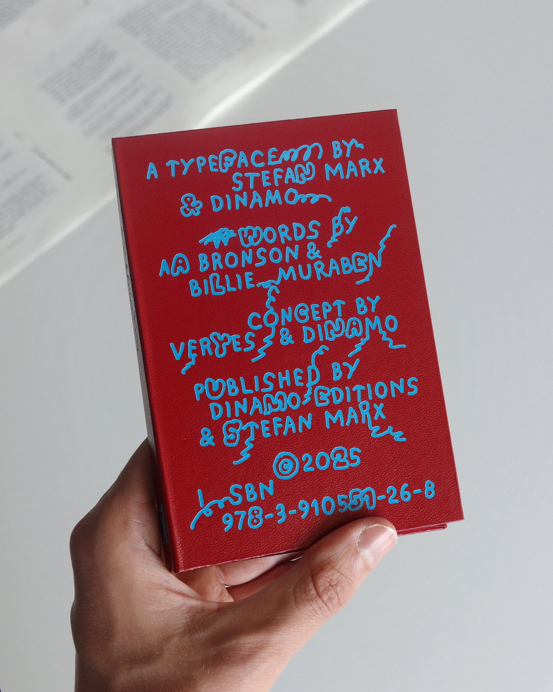 Dinamo turns Stefan Marx’s handwriting into a font