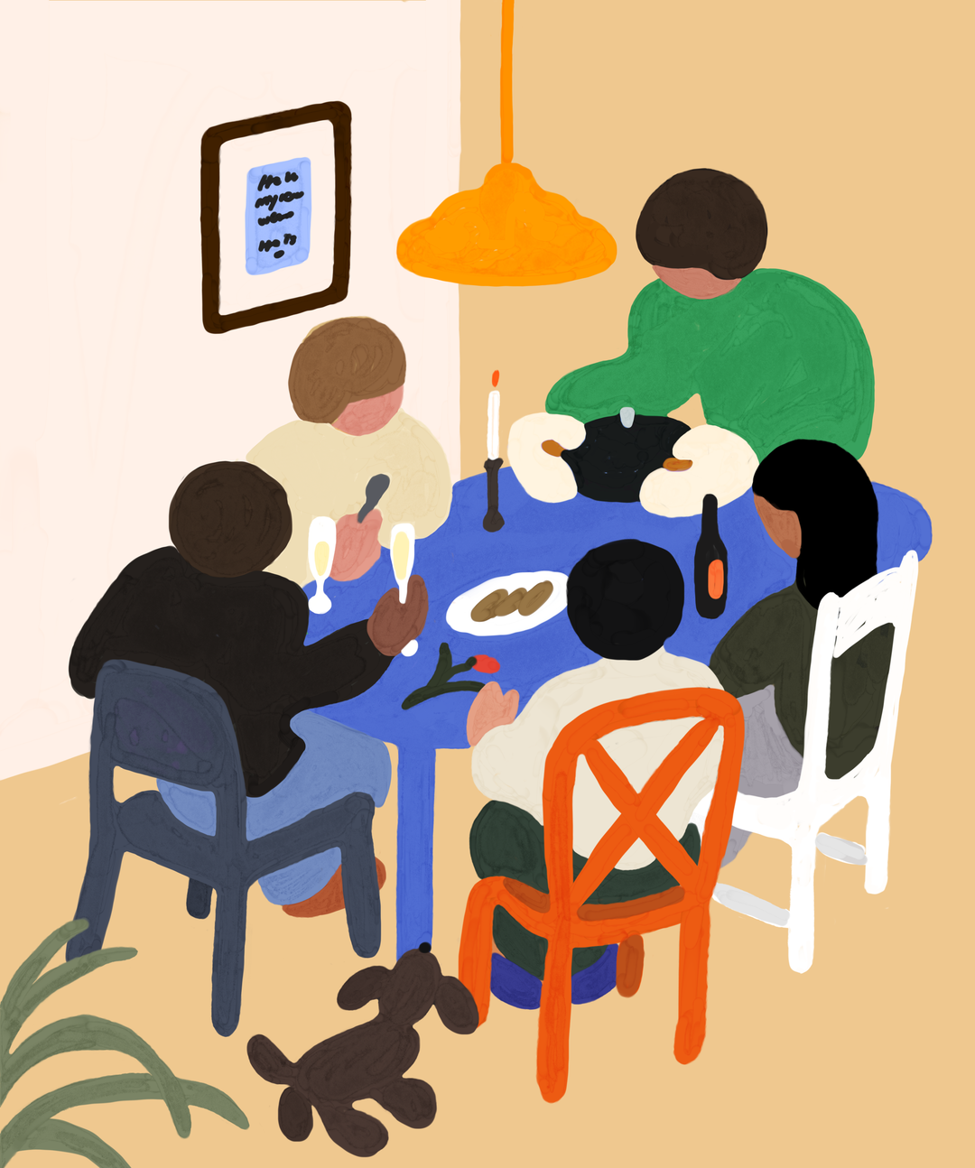Illustrator Limoo Park keeps her paint brush thick and her scenes sweet