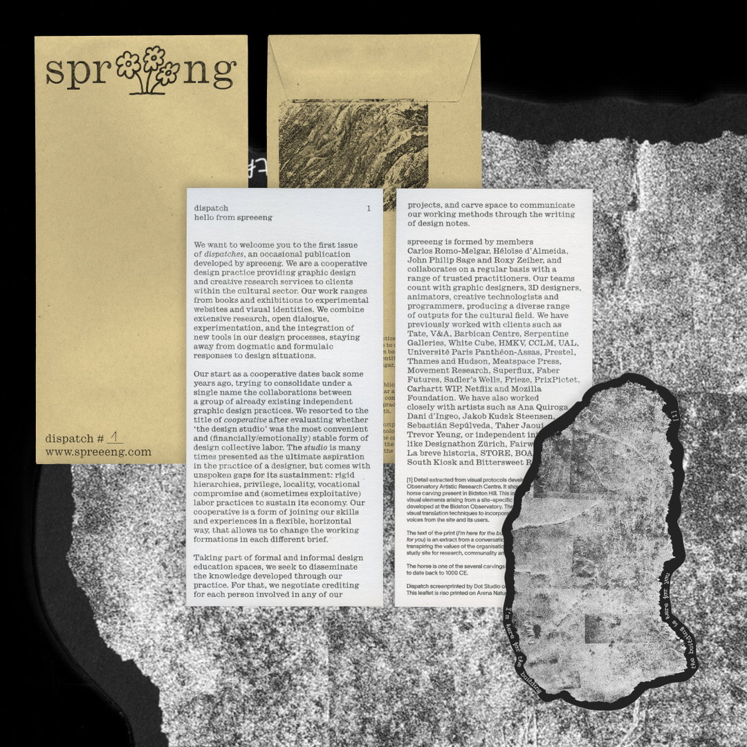 Spreeeng is the graphic design cooperative rethinking design’s dogmatic structures