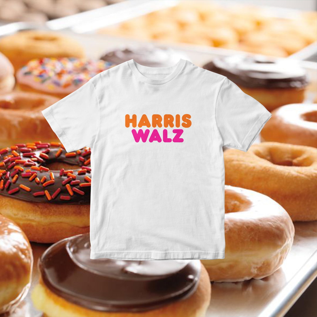 Dunkin, Kamala Merch, 2024_elizabeth goodspeed political merch itsnicethat.jpg.jpg