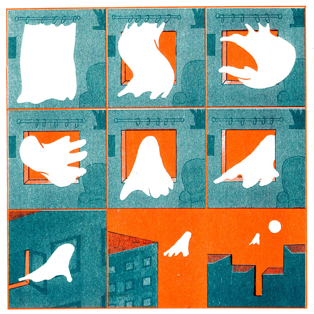 Zsófia Rumi’s risograph comics are like puppet theatre performances