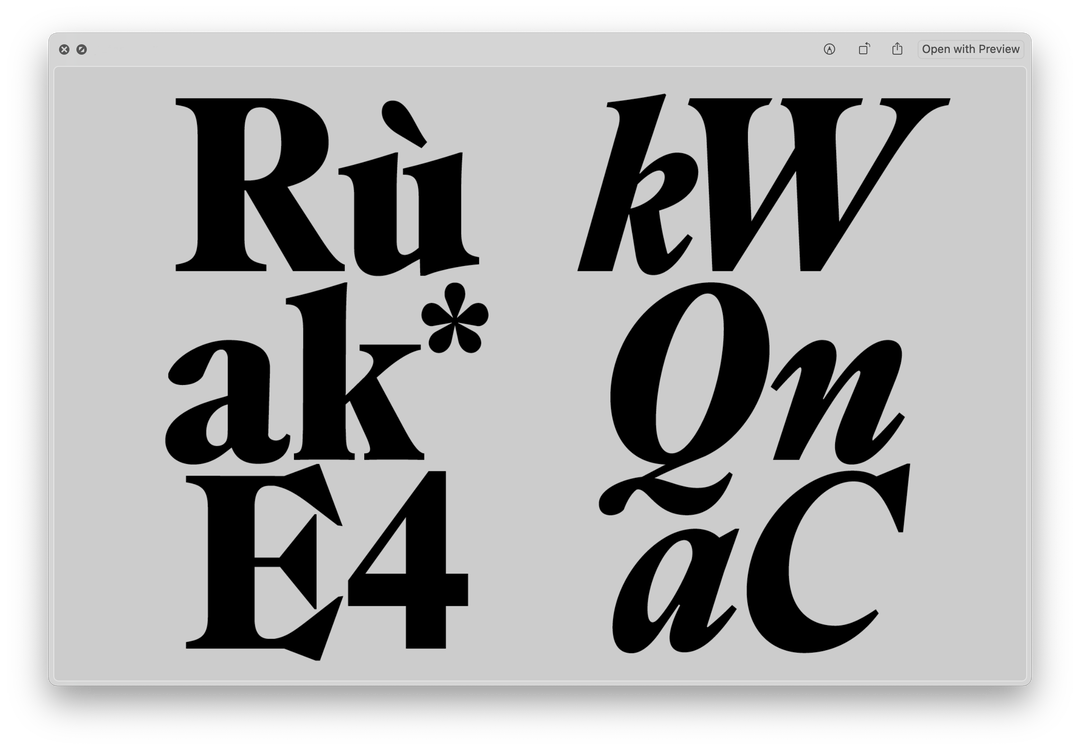 Federico Paviani - Typeface 2 (Federico Paviani © 2022).png