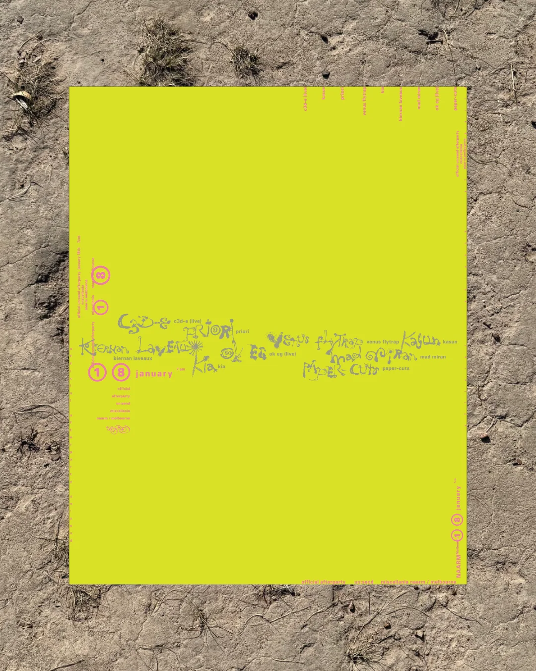 Felix Sandvoss un-send Afterparty Poster.webp