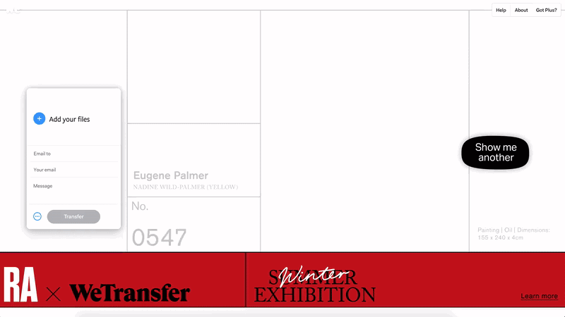 GIF WeTransfer 2_royal academy summer exhibition online wetransfer uncommon digital art itsnicethat.gif