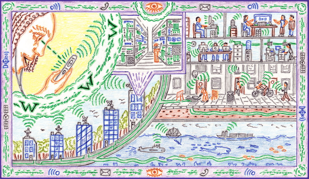 Gvidas Pakarklis the graduates 2020 illustration itsnicethat features_01_fullwidth_New Ways of Seeing - Invisible Networks.jpg
