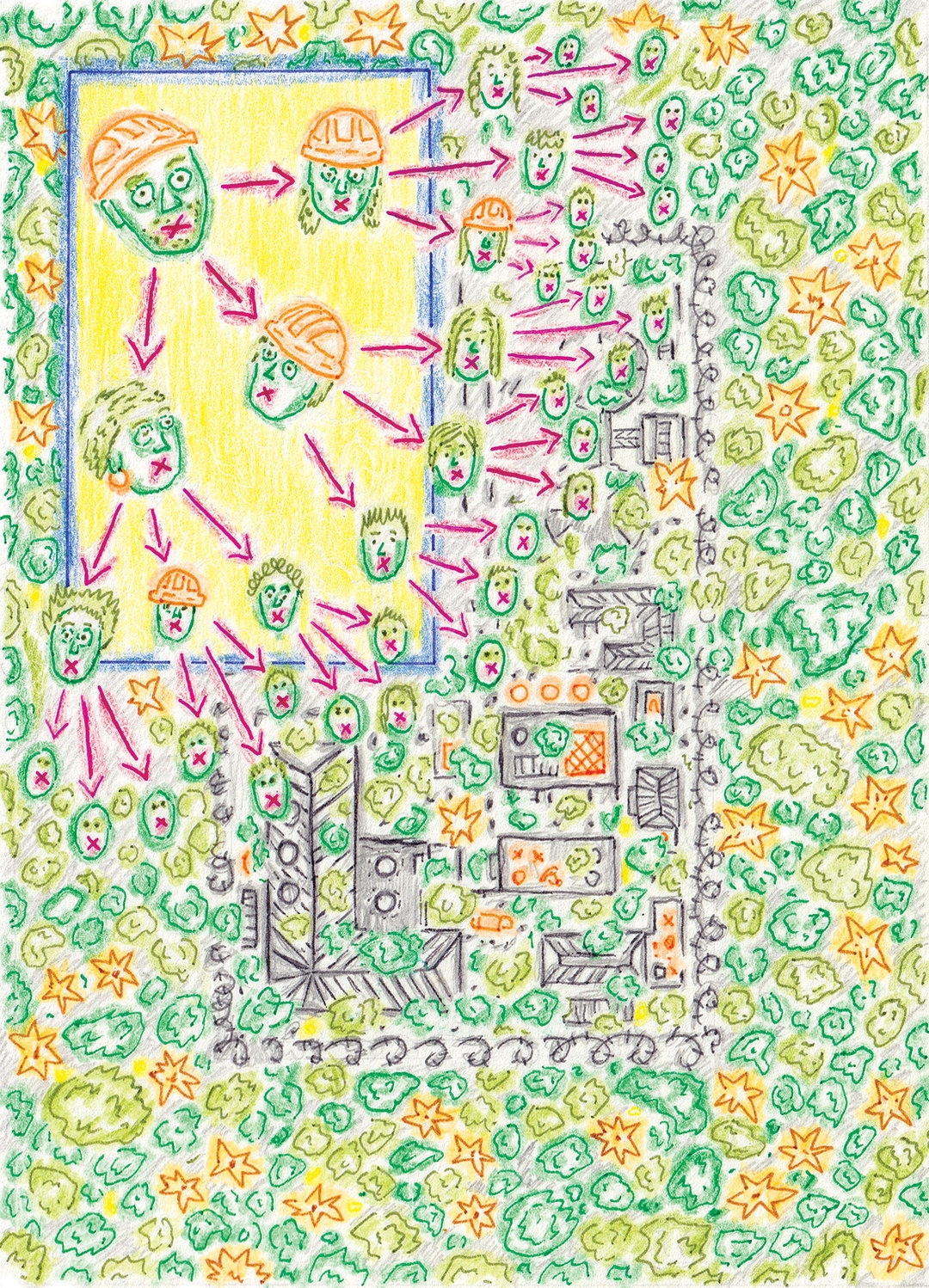 Gvidas Pakarklis the graduates 2020 illustration itsnicethat features_Comic for an open call - The end - 10th page.jpg