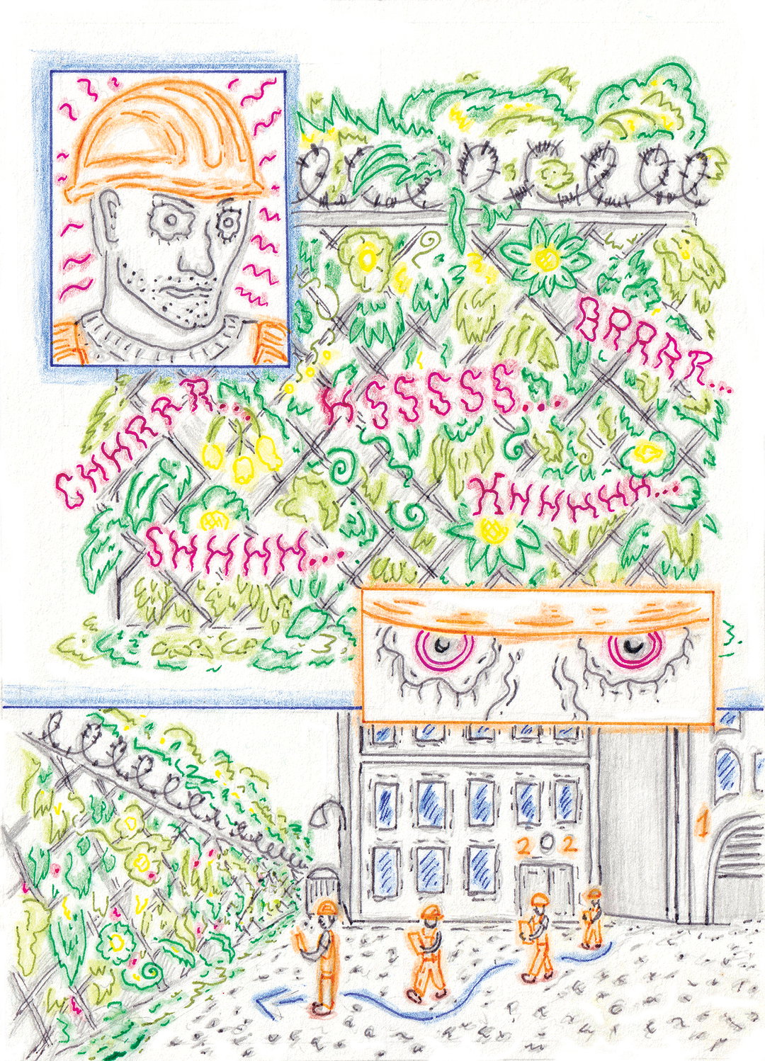 Gvidas Pakarklis the graduates 2020 illustration itsnicethat features_Comic for an open call - The end - 3rd page.jpg