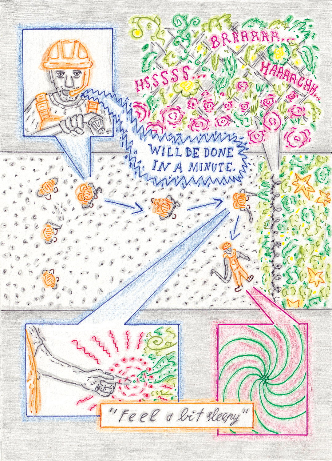 Gvidas Pakarklis the graduates 2020 illustration itsnicethat features_Comic for an open call - The end - 7th page.jpg