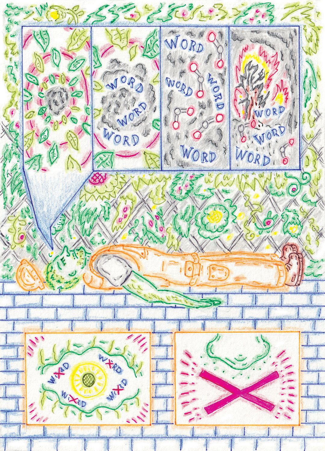 Gvidas Pakarklis the graduates 2020 illustration itsnicethat features_Comic for an open call - The end - 9th page.jpg